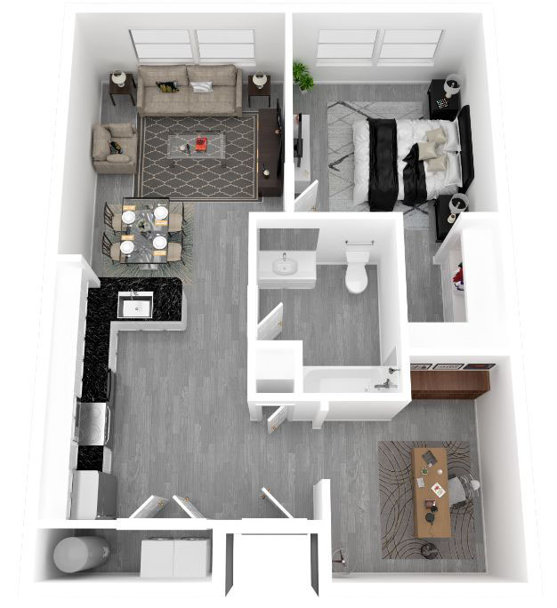 floorplan image for Unit 311